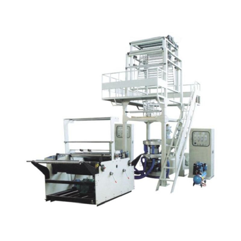 Soflatrice rotativa a pellicula estrusa a dü strati